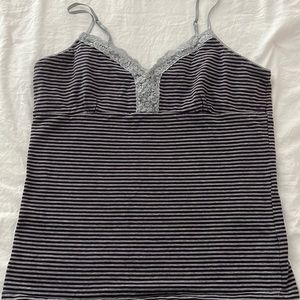 Purple & Gray Faded Glory XL cami top